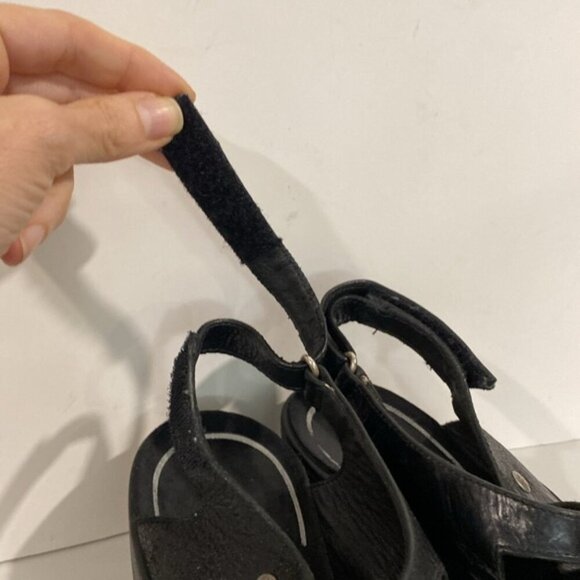 ROMIKA Mokassetta Black Clog Sandal Size 40 - Picture 8 of 11